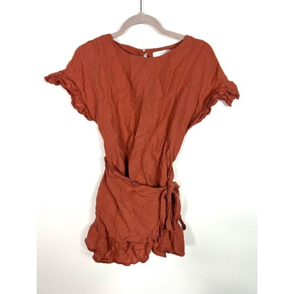 ASTR wrap linen dress‎ - Picture 6 of 8